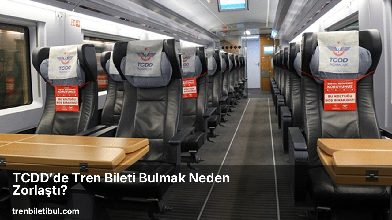 TCDD’de Tren Bileti Bulmak Neden Zorlaştı?