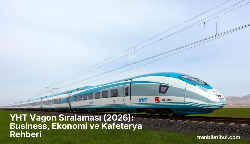 YHT Vagon Sıralaması (2026): Business, Ekonomi ve Kafeterya Rehberi